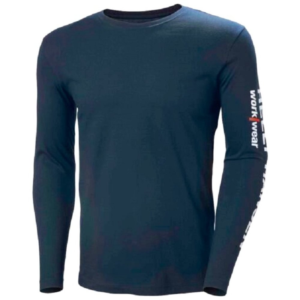 Helly Hansen Mens Classic Logo Longsleeve T-shirt